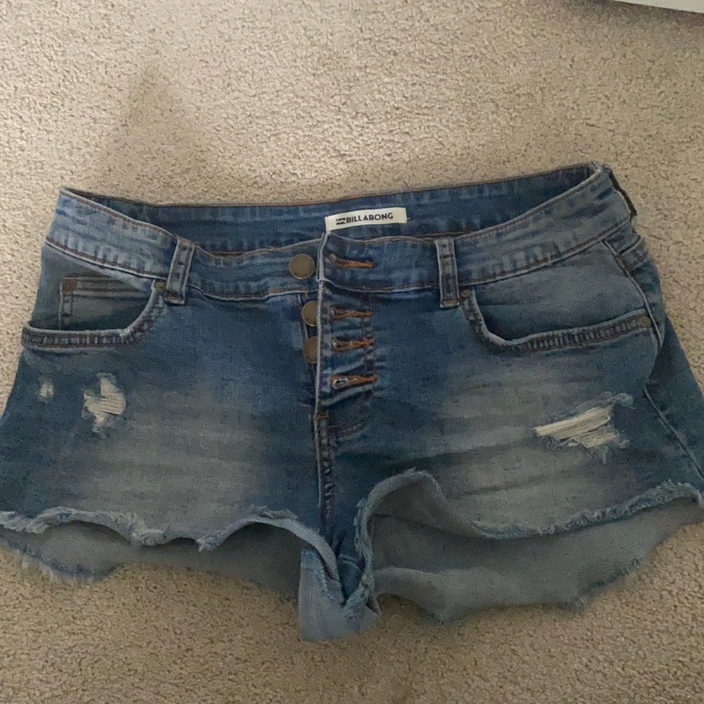 Billabong cutoff shorts